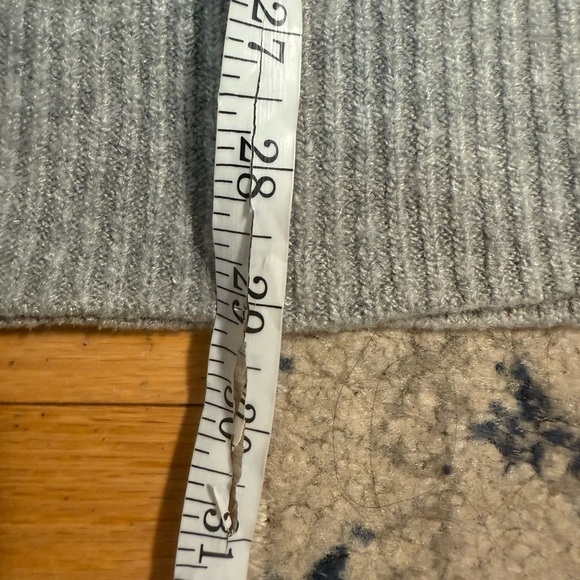 Caslon abstract striped‎ sweater Large wool mohair modal blend - Picture 7 of 9